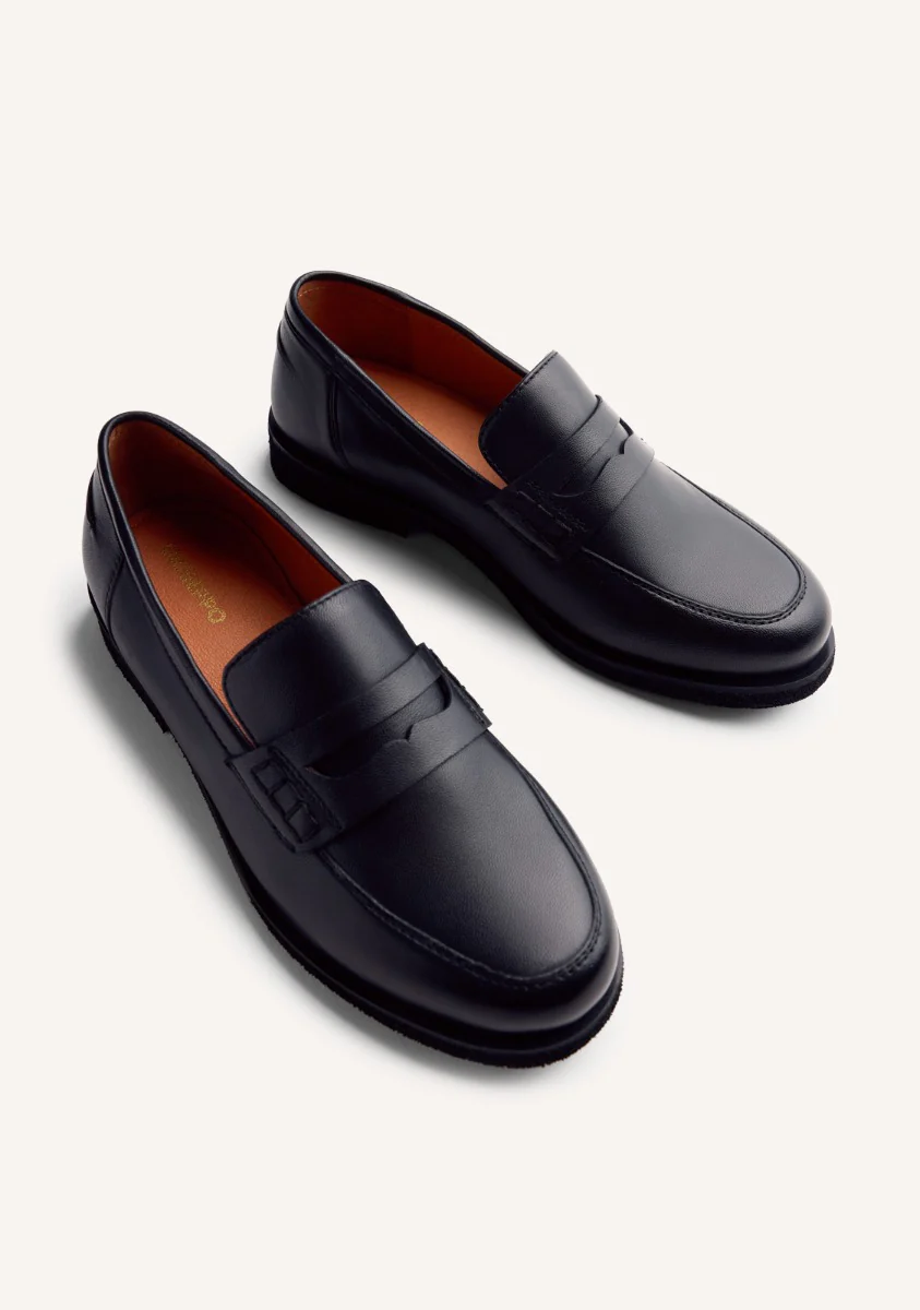 LEATHER LOAFERS EVELETH - Image 3