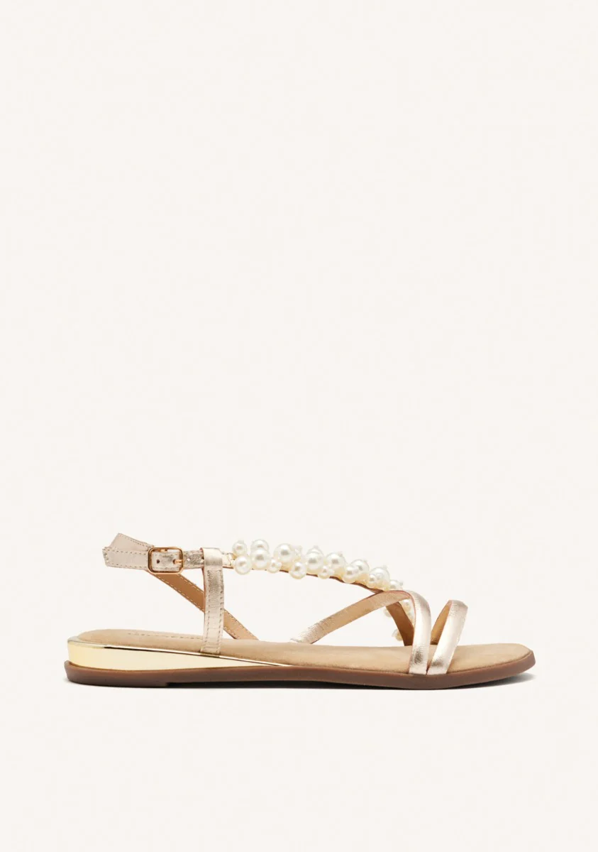 LEATHER PEARL SANDALS TEMPLETON - Image 2