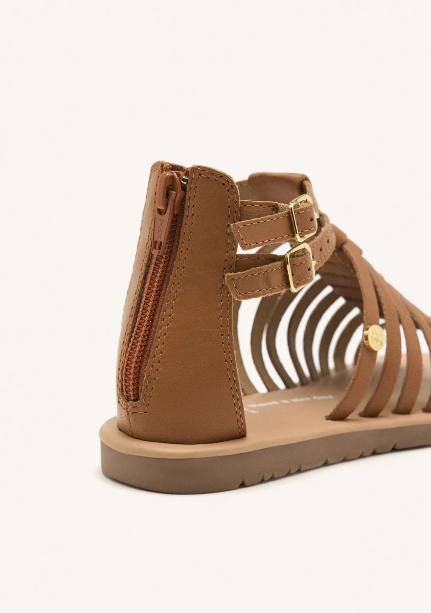 LEATHER ROMAN SANDALS ONALASKA - Image 3