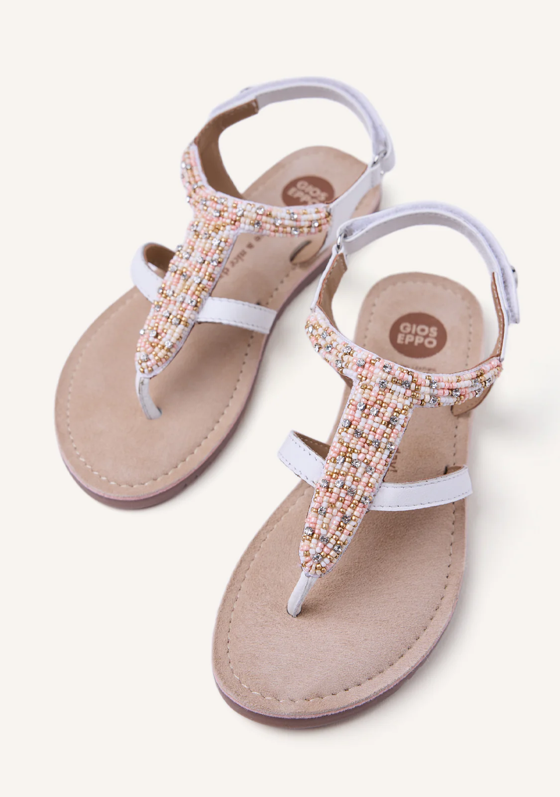 LEATHER SANDALS BEADS AND CHARMS INYA - Image 3