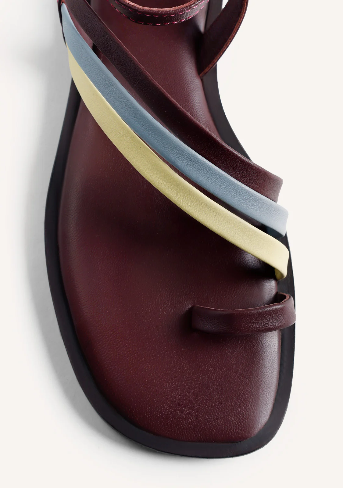 LEATHER SANDALS BY MARÍA G. DE JAIME - Image 3