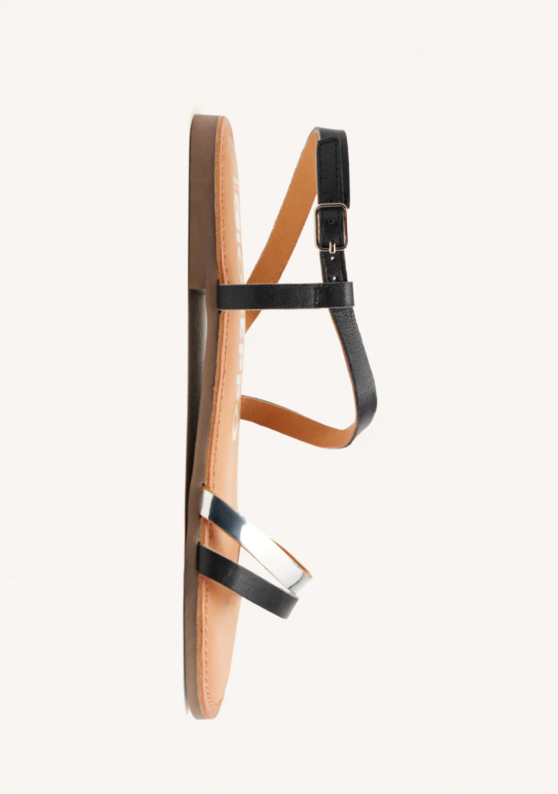 BICOLOUR LEATHER SANDALS BARGEME - Image 3