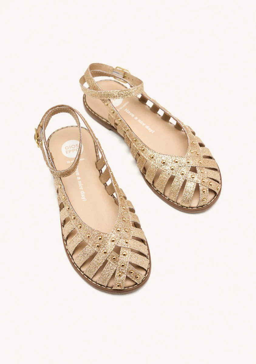LEATHER SHINE CLOSED SANDALS BLANCHARD - Image 2