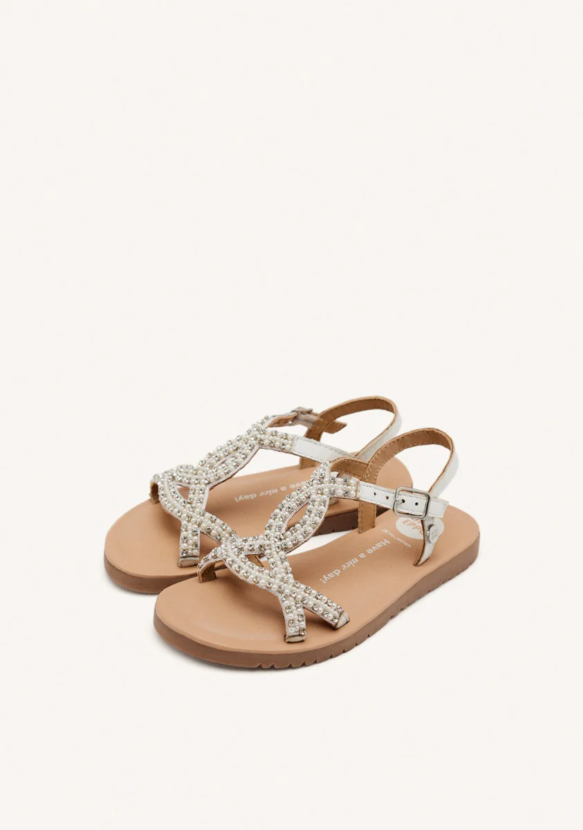 LEATHER SHINE SANDALS KOMENSKY - Image 2
