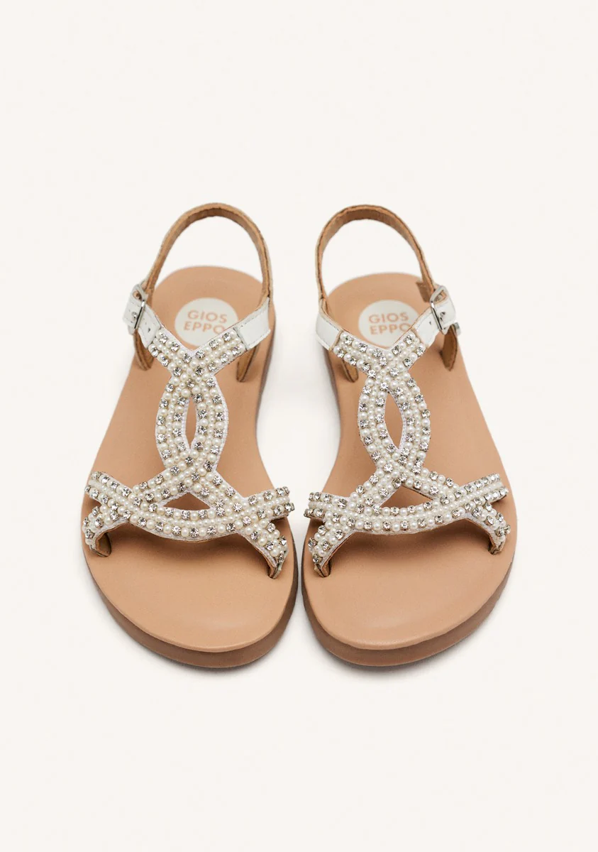 LEATHER SHINE SANDALS KOMENSKY - Image 4