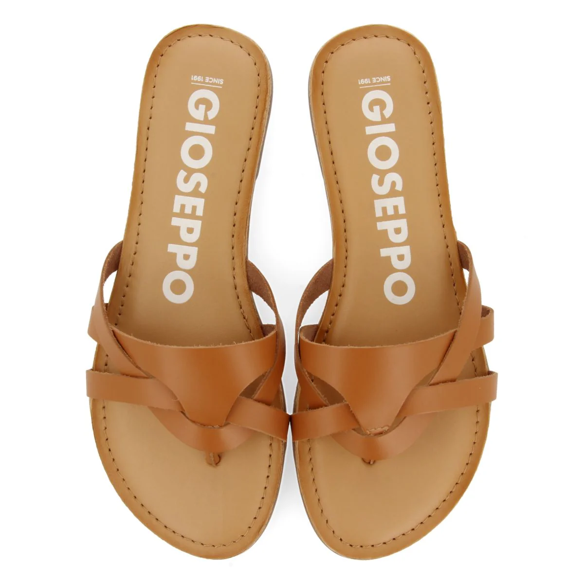LEATHER SKIN SANDALS WITH STRAPS FOR WOMEN CAYUSE - Image 5