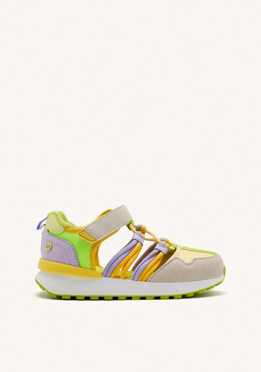 LEATHER SPORTY SANDALS COHASSET
