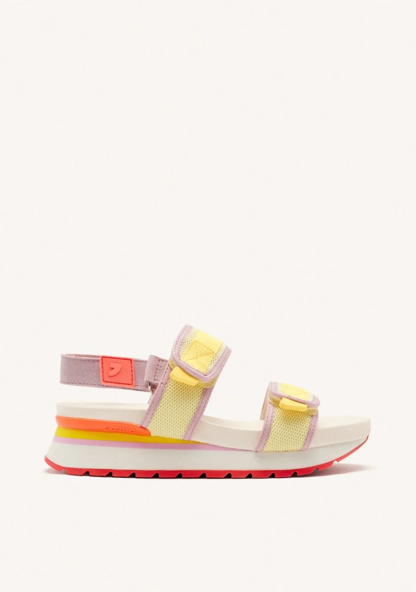LEATHER SPORTY SANDALS CRANMOOR