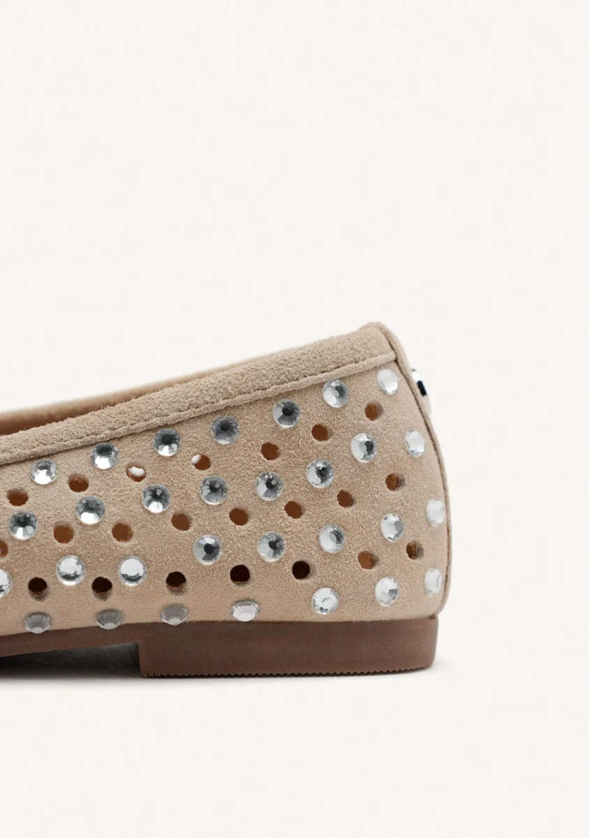 LEATHER STUDDED MARY-JANE BALLET FLATS DEDHAM - Image 3