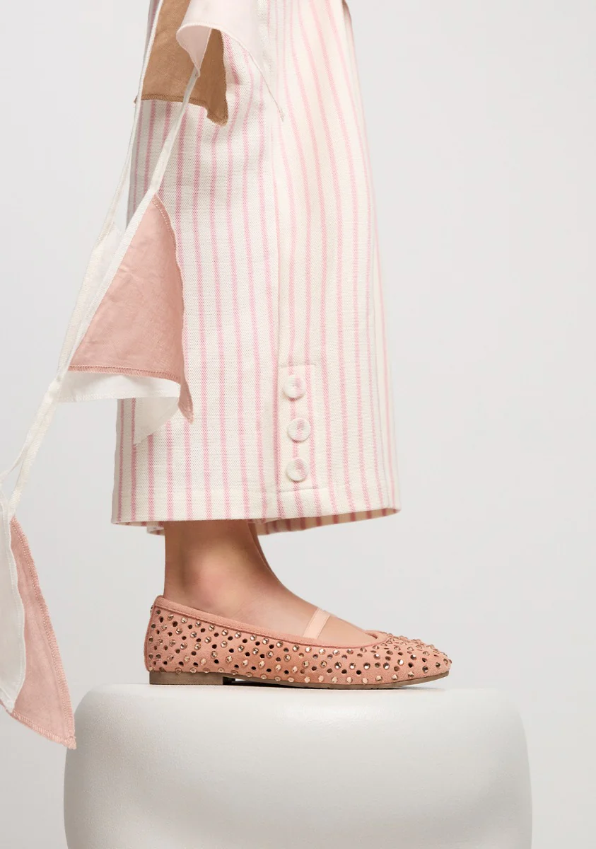 LEATHER STUDDED MARY-JANE BALLET FLATS DEDHAM - Image 5