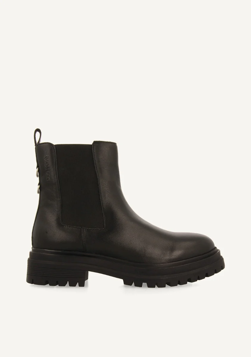 LEATHER TRACK TYPE BOOTS VARICK