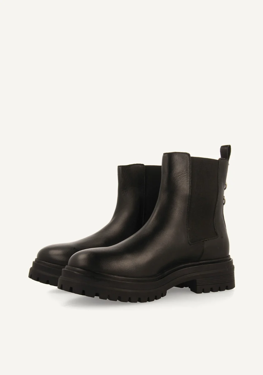 LEATHER TRACK TYPE BOOTS VARICK - Image 2