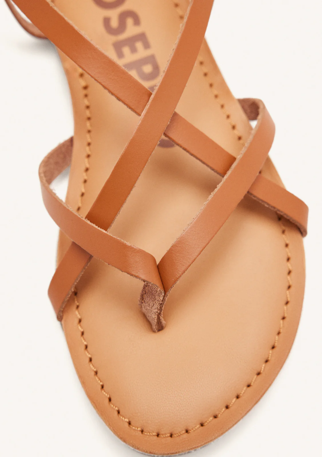 Lelex women's tan roman sandals - Image 4
