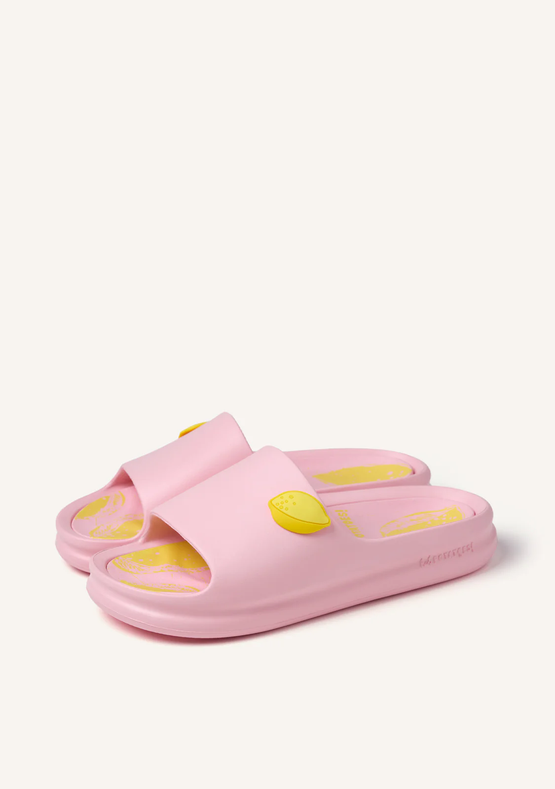 LEMON PRINT SLIDE SANDALS WACONIA - Image 2