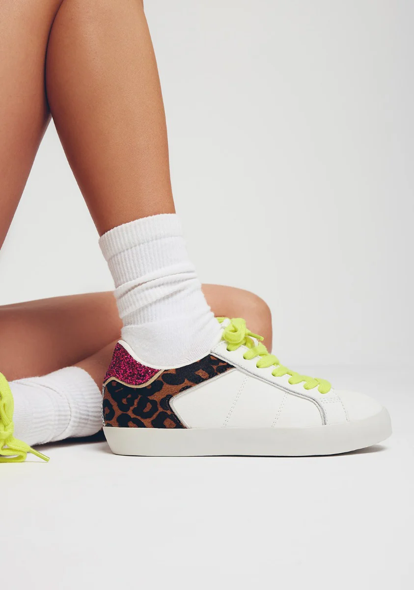 LEOPARD LEATHER SNEAKERS GILFORD - Image 6