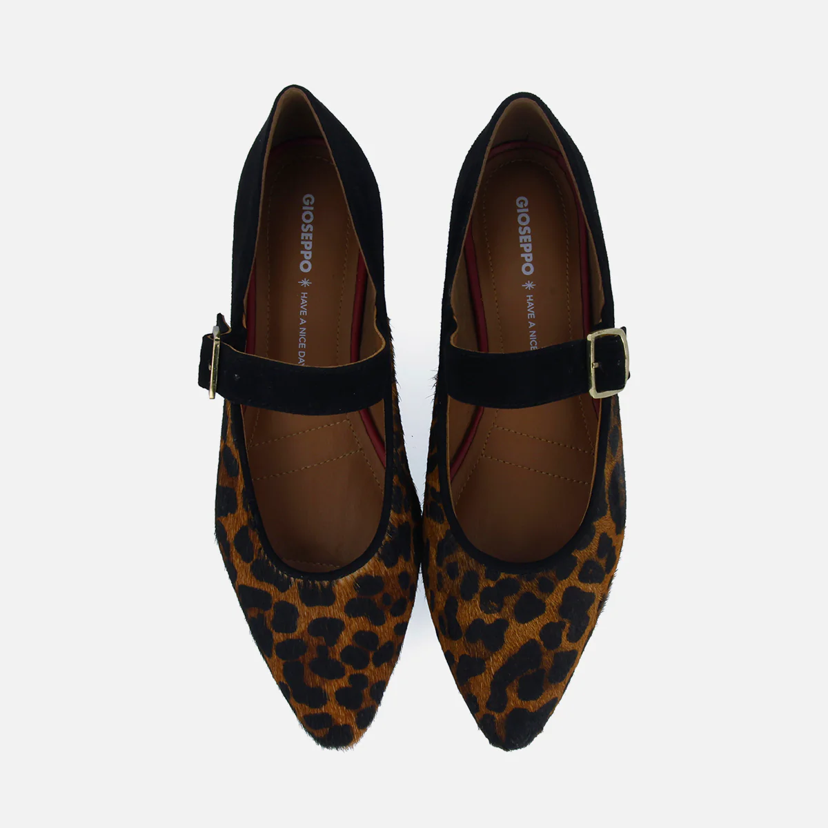 LEOPARD PRINT BALLET FLATS BY FERNITZ - Image 3