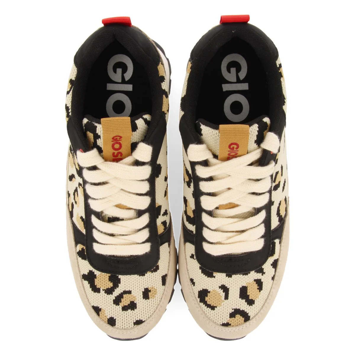 LEOPARD PRINT SNEAKERS WITH INTERNAL WEDGE FOR WOMEN VERYAN - Image 5