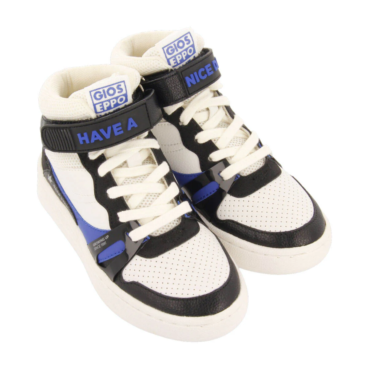Leuchars children's multicoloured boot-style sneakers with adjustable strap - Image 4