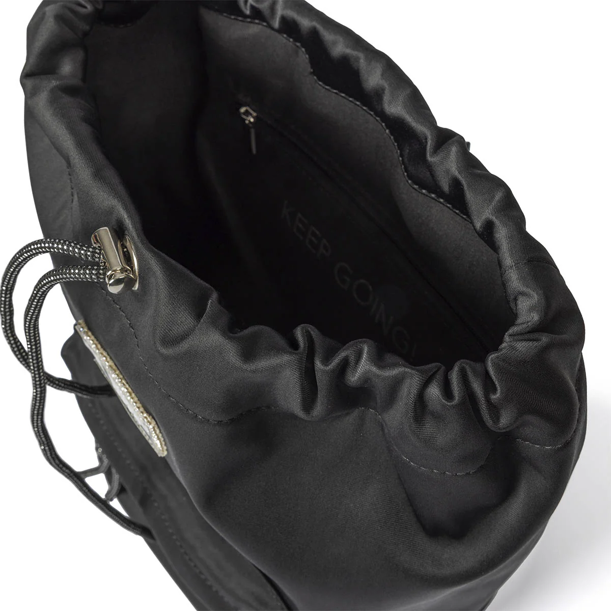 Lolland black backpack with pocket - Image 3