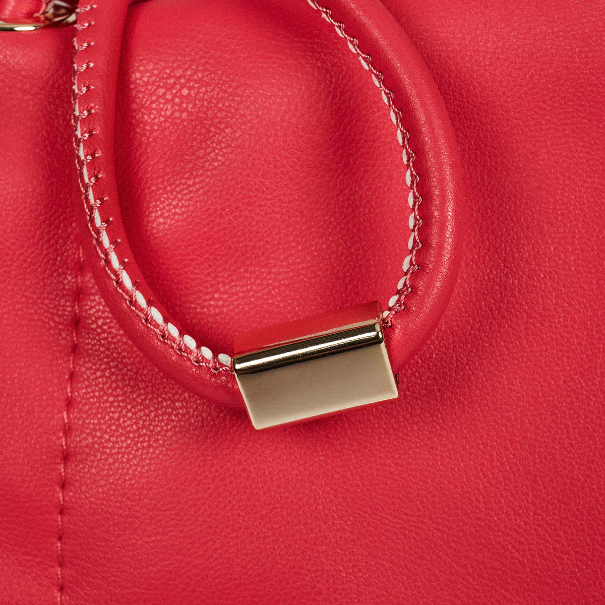 Loupes women's mini fuchsia crossbody bag - Image 2