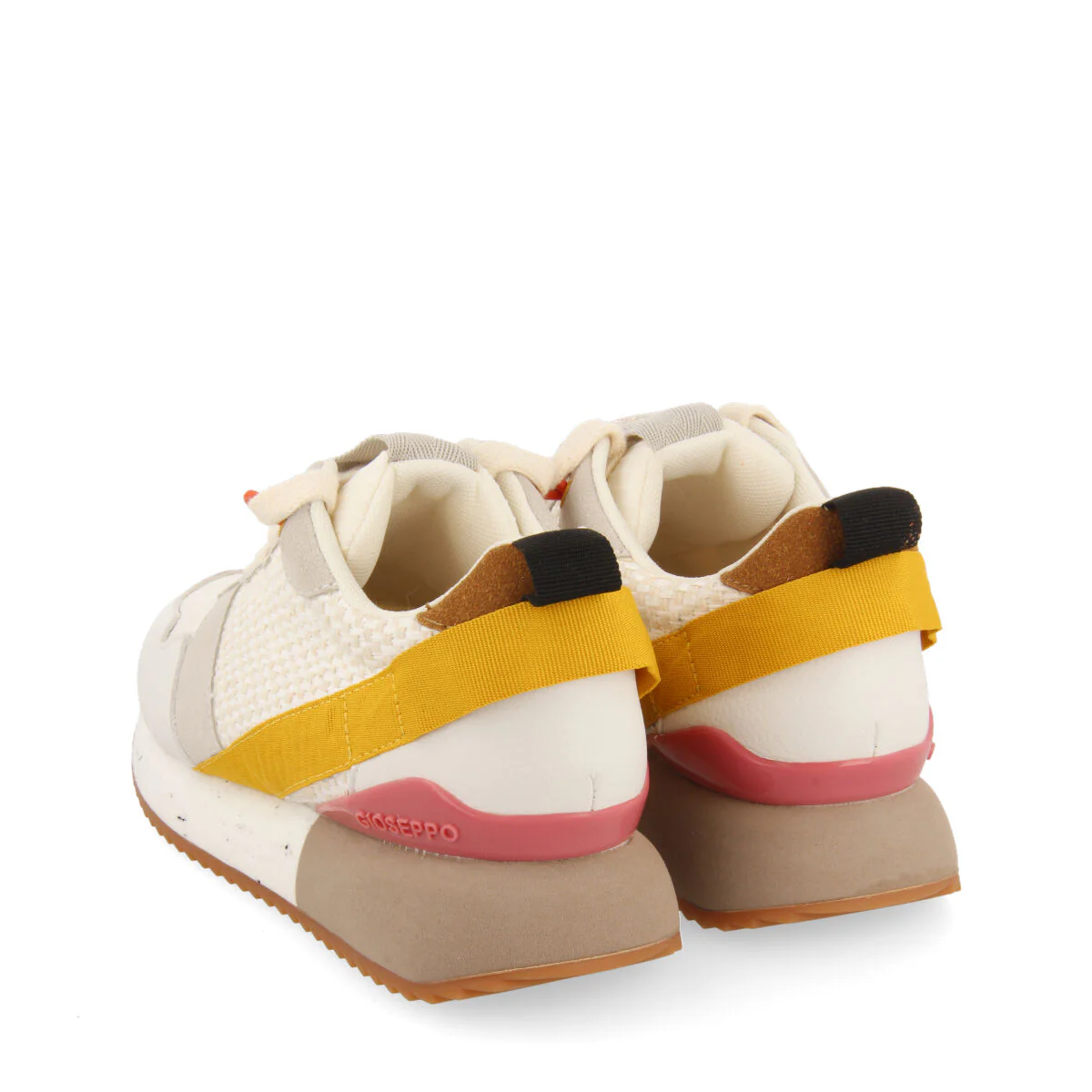 Luzon women's white sneakers with textures and details - Image 4