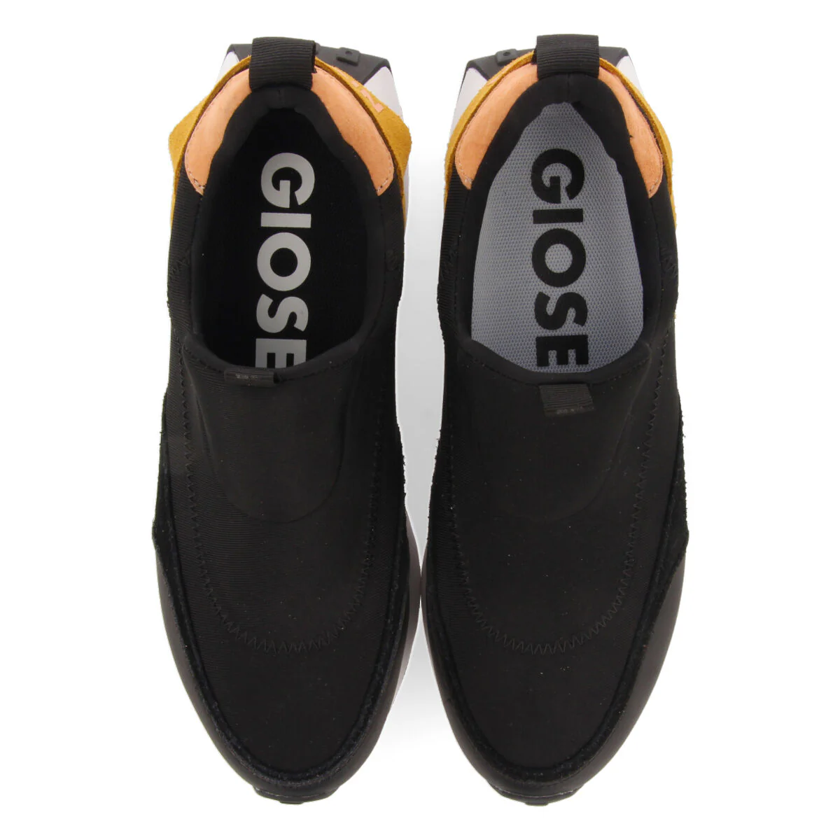 Marusi women's black slip-on sneakers - Image 3