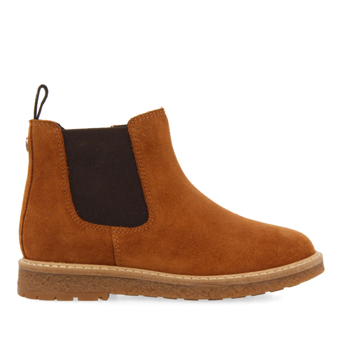Mattsee children's tan leather chelsea boots