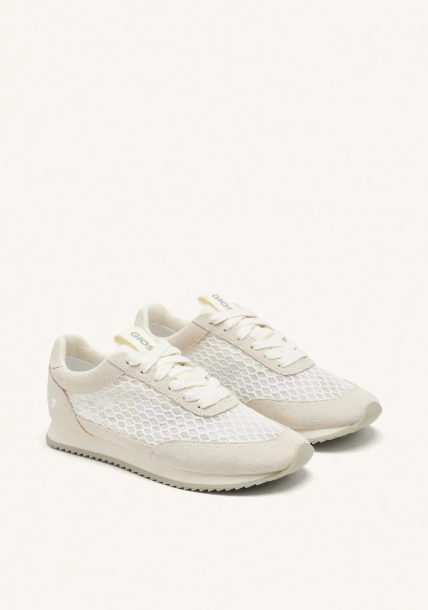MESH LEATHER SNEAKERS - Image 2