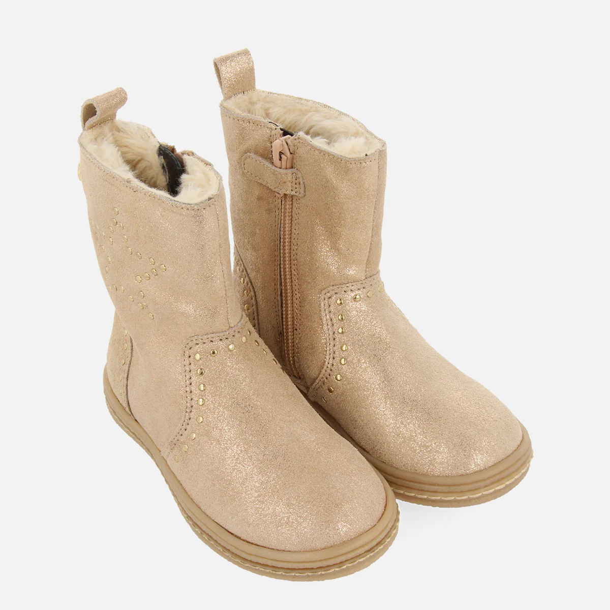 METALLIC BOOTS WITH LEATHER STUDS - Image 3