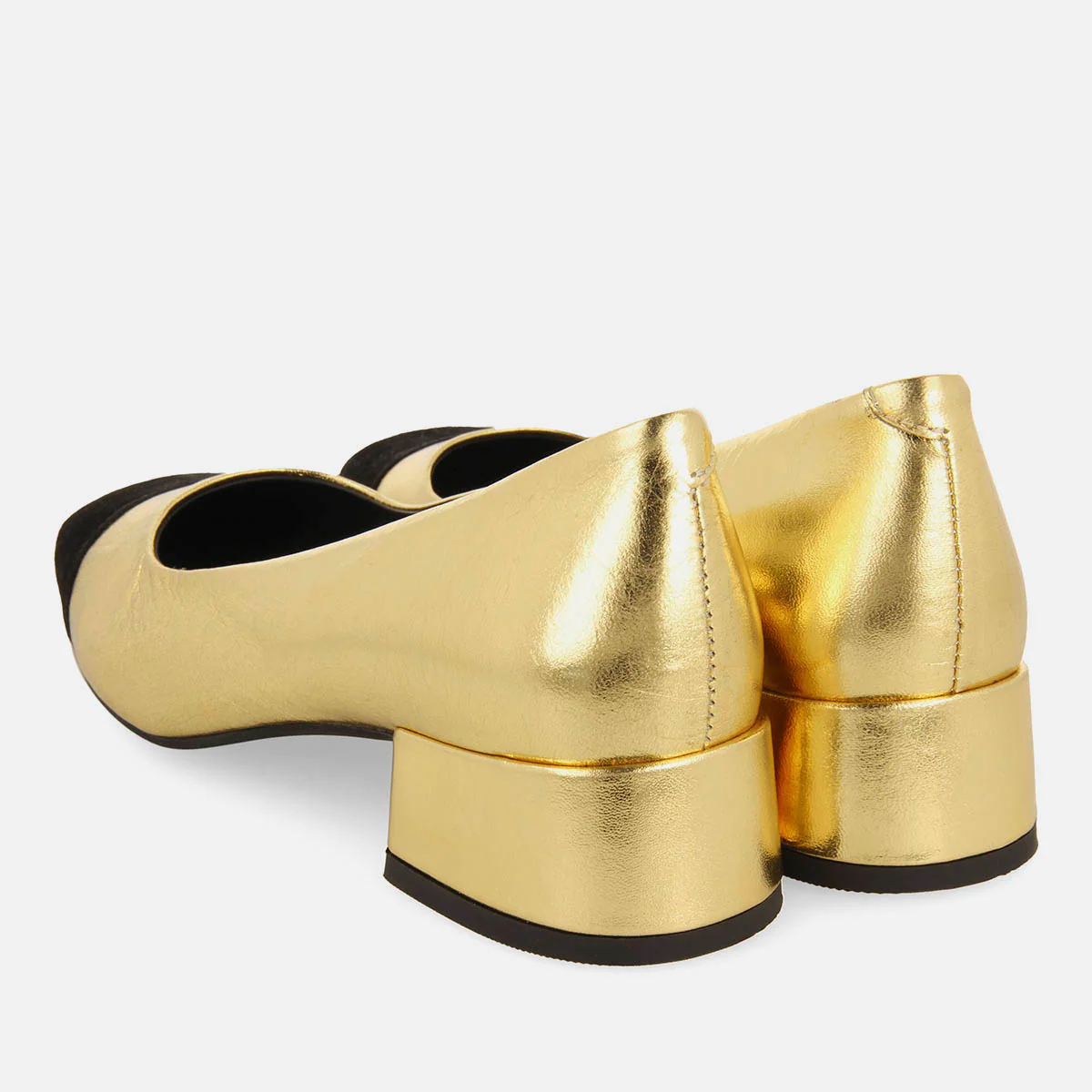 METALLIC LEATHER COURT SHOES AVDEROD - Image 4