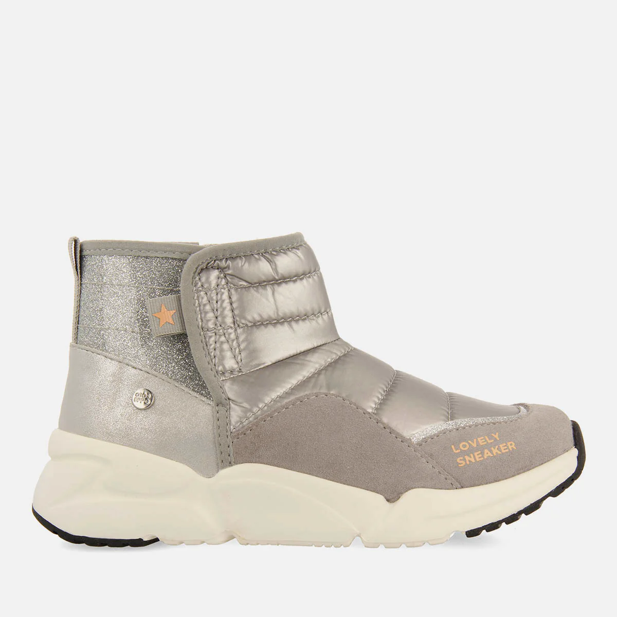 METALLIC PADDED BOOTS UDBY