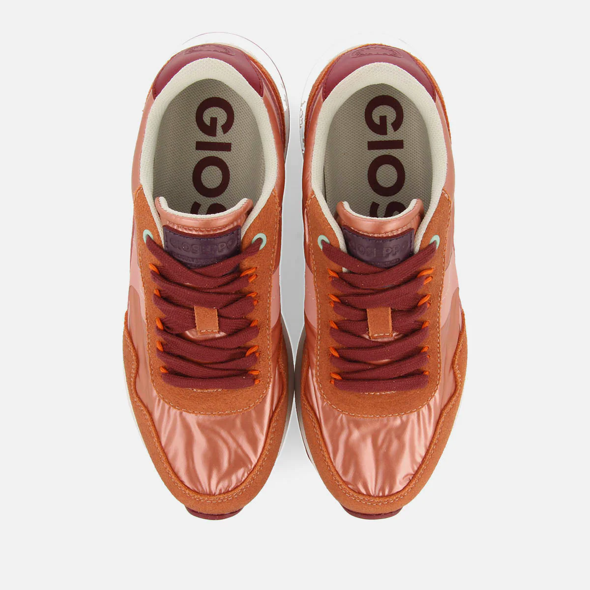 METALLIC LEATHER SNEAKERS PRAESTO - Image 3