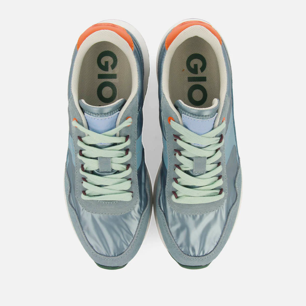 METALLIC LEATHER SNEAKERS PRAESTO - Image 3