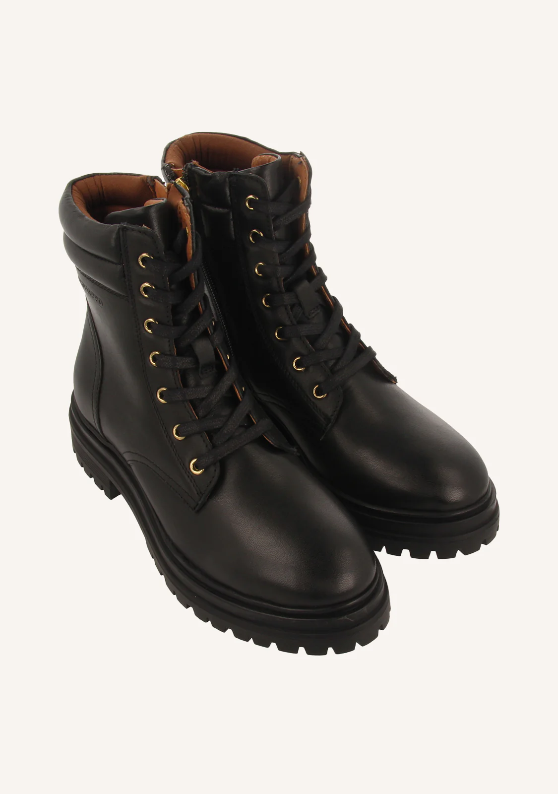 MILITARY STYLE LEATHER BOOTS WITH TRACK SOLE BERKSHIRE - Image 4