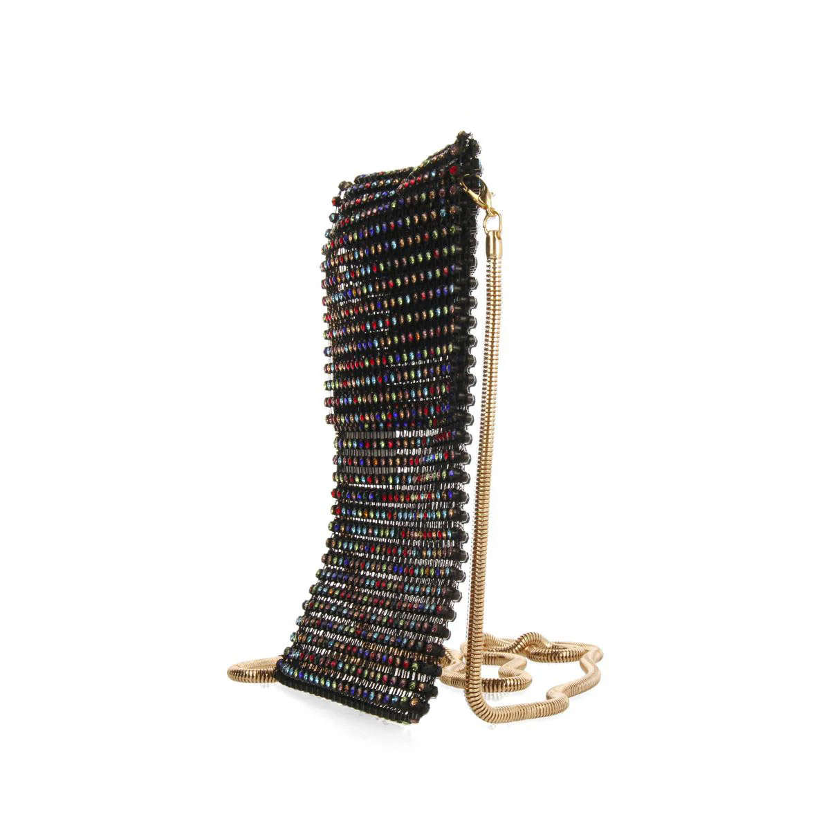 MINI BLACK METALLIC MESH BAG SEILLANS - Image 2