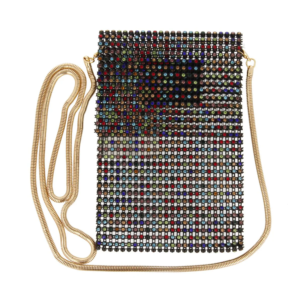 MINI BLACK METALLIC MESH BAG SEILLANS - Image 4