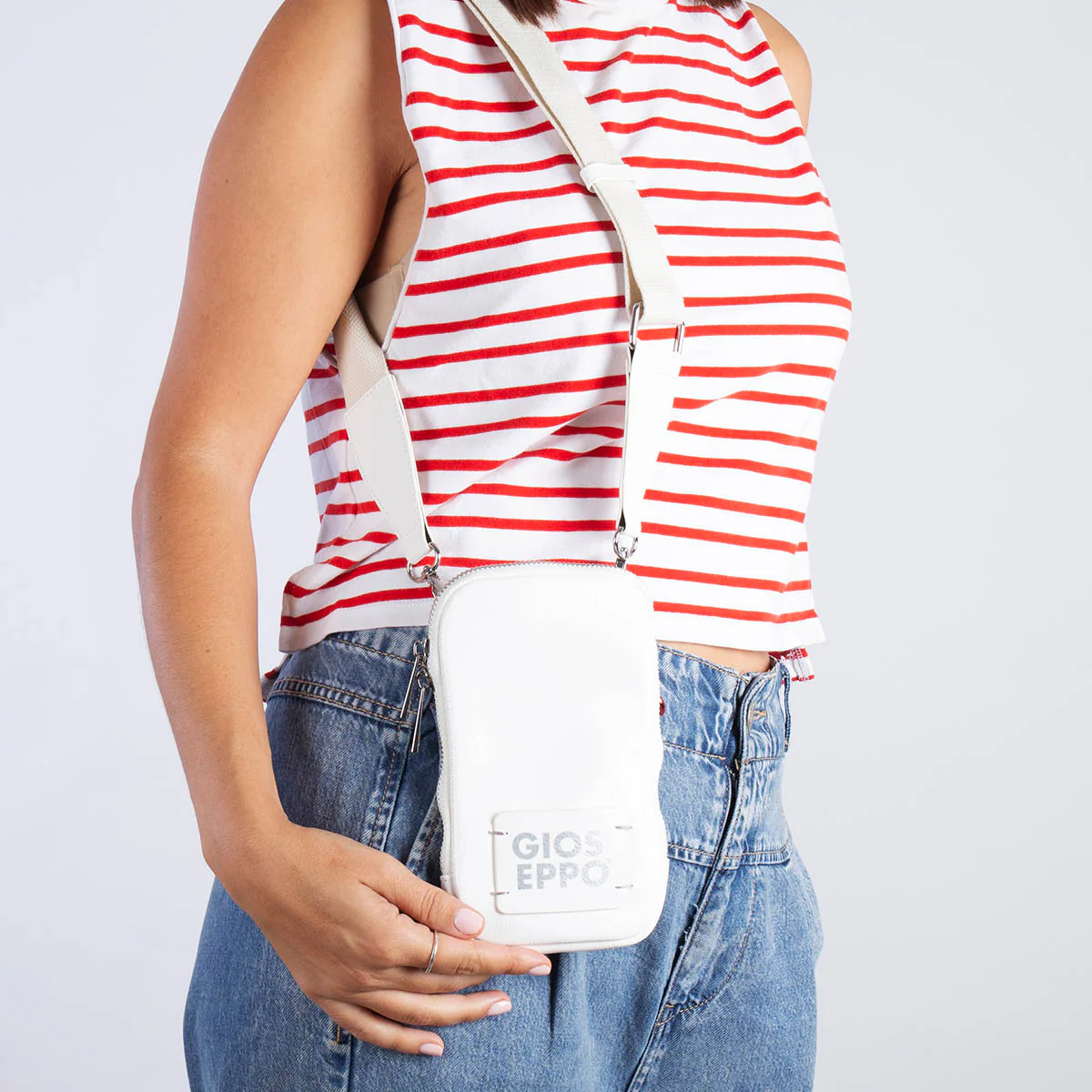 MINI WHITE JENSEN CROSSBODY BAG - Image 2
