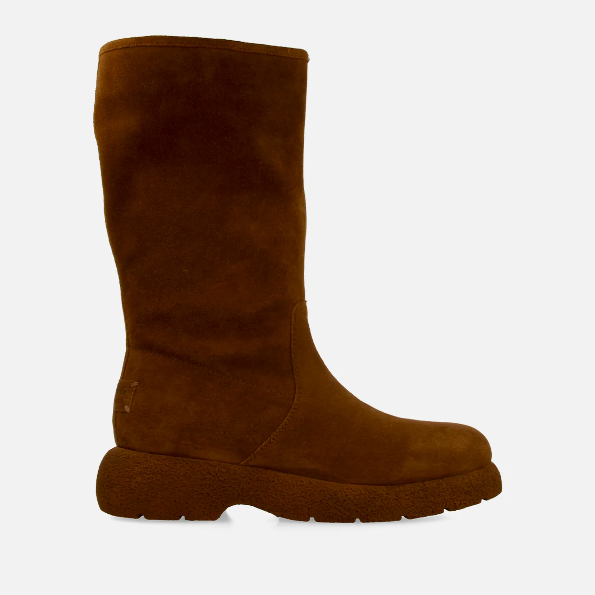 MULTI-POSITION LEATHER SUEDE BOOTS WITH FUR KOSSEN