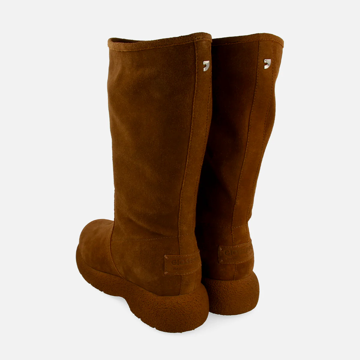 MULTI-POSITION LEATHER SUEDE BOOTS WITH FUR KOSSEN - Image 4