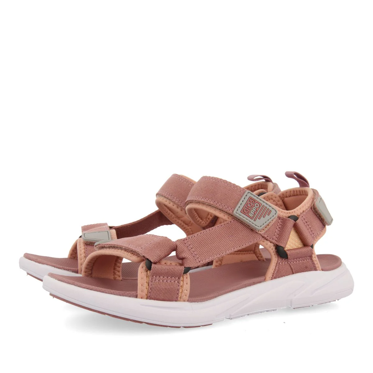 MULTICOLOR SANDALS WITH STRAPS AND ADJUSTABLE CLOSURE FOR WOMEN GROTTE - Image 4