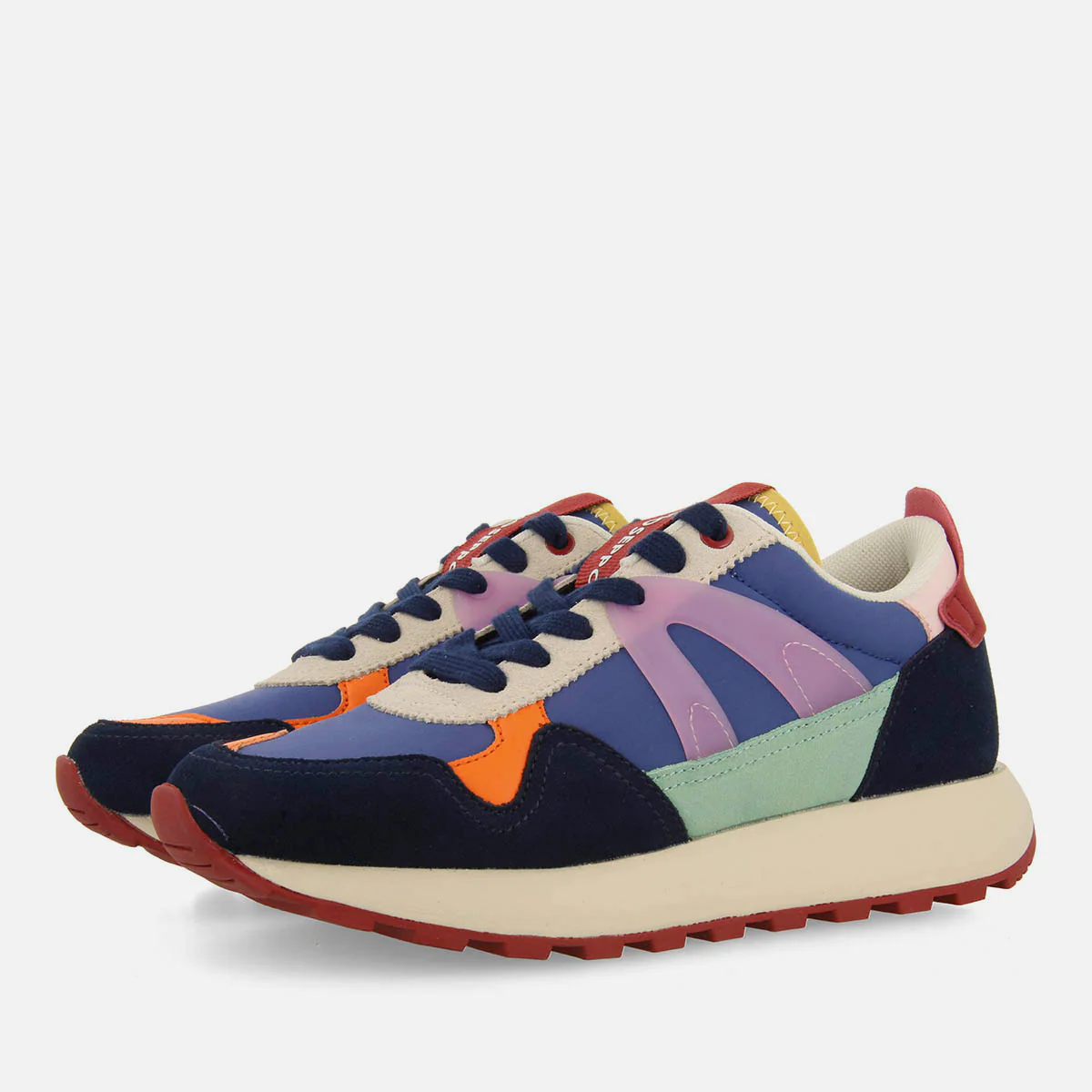 MULTICOLOUR LEATHER SNEAKERS VESTAL - Image 2