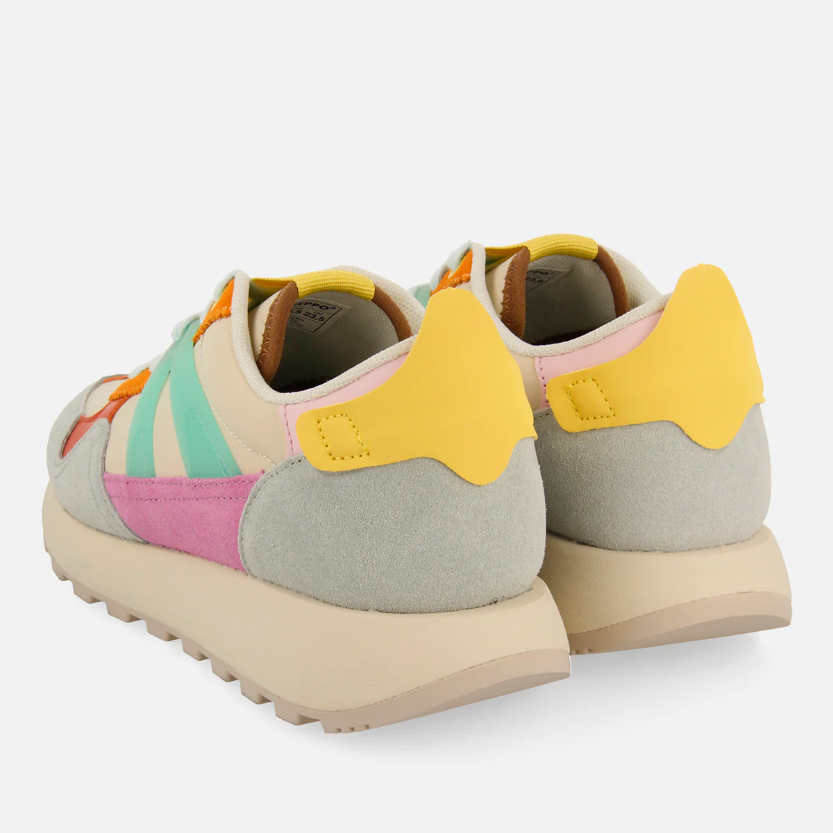 MULTICOLOUR LEATHER SNEAKERS VESTAL - Image 4