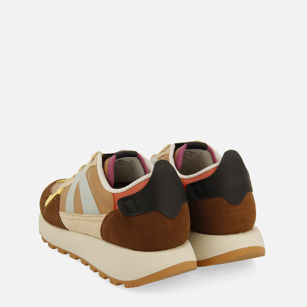 MULTICOLOUR LEATHER SNEAKERS VESTAL - Image 4