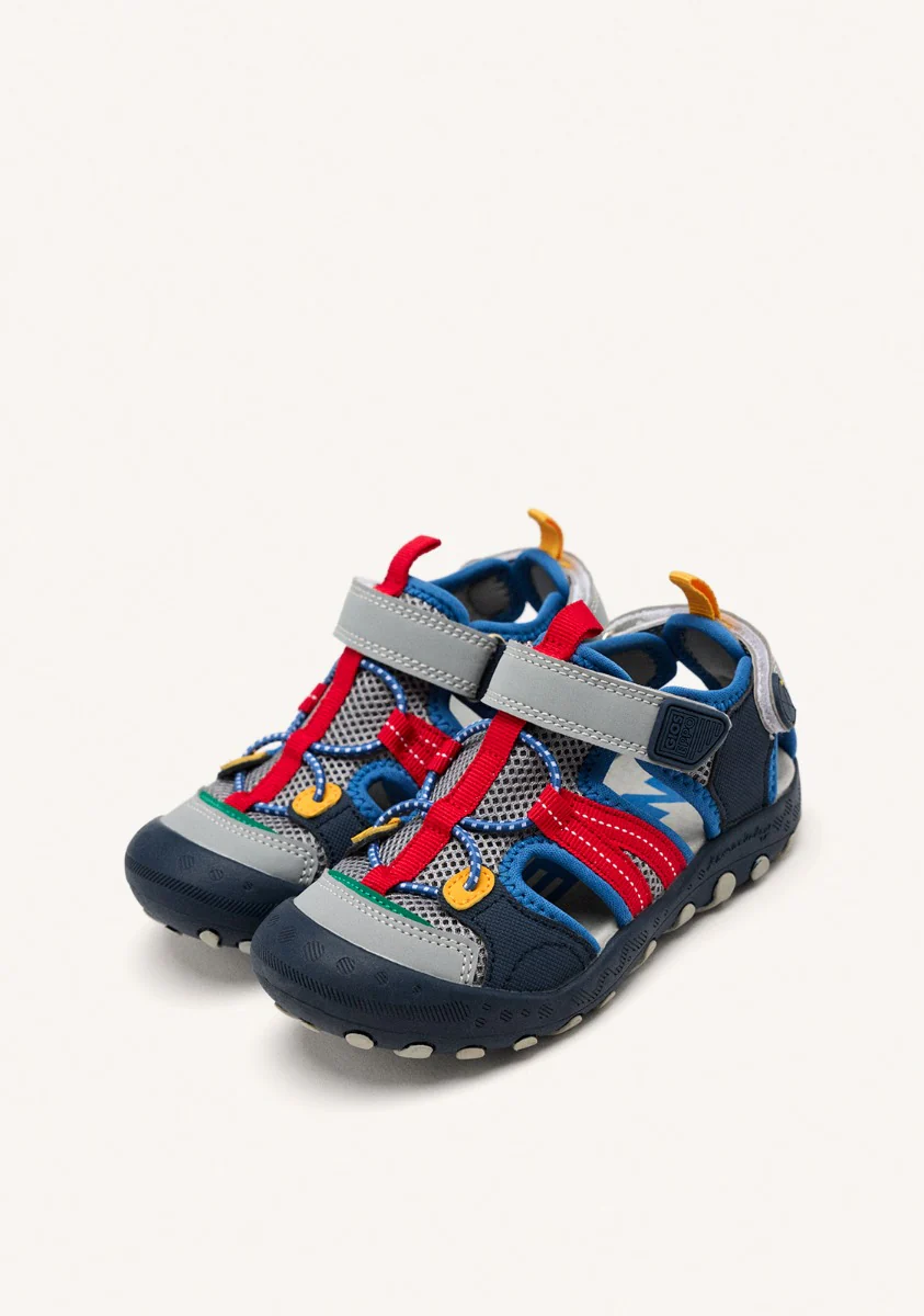 MULTICOLOR SPORTS FLIP-FLOPS CALIFORNIAN STYLE FOR BOYS AND GIRLS ADRANO - Image 2