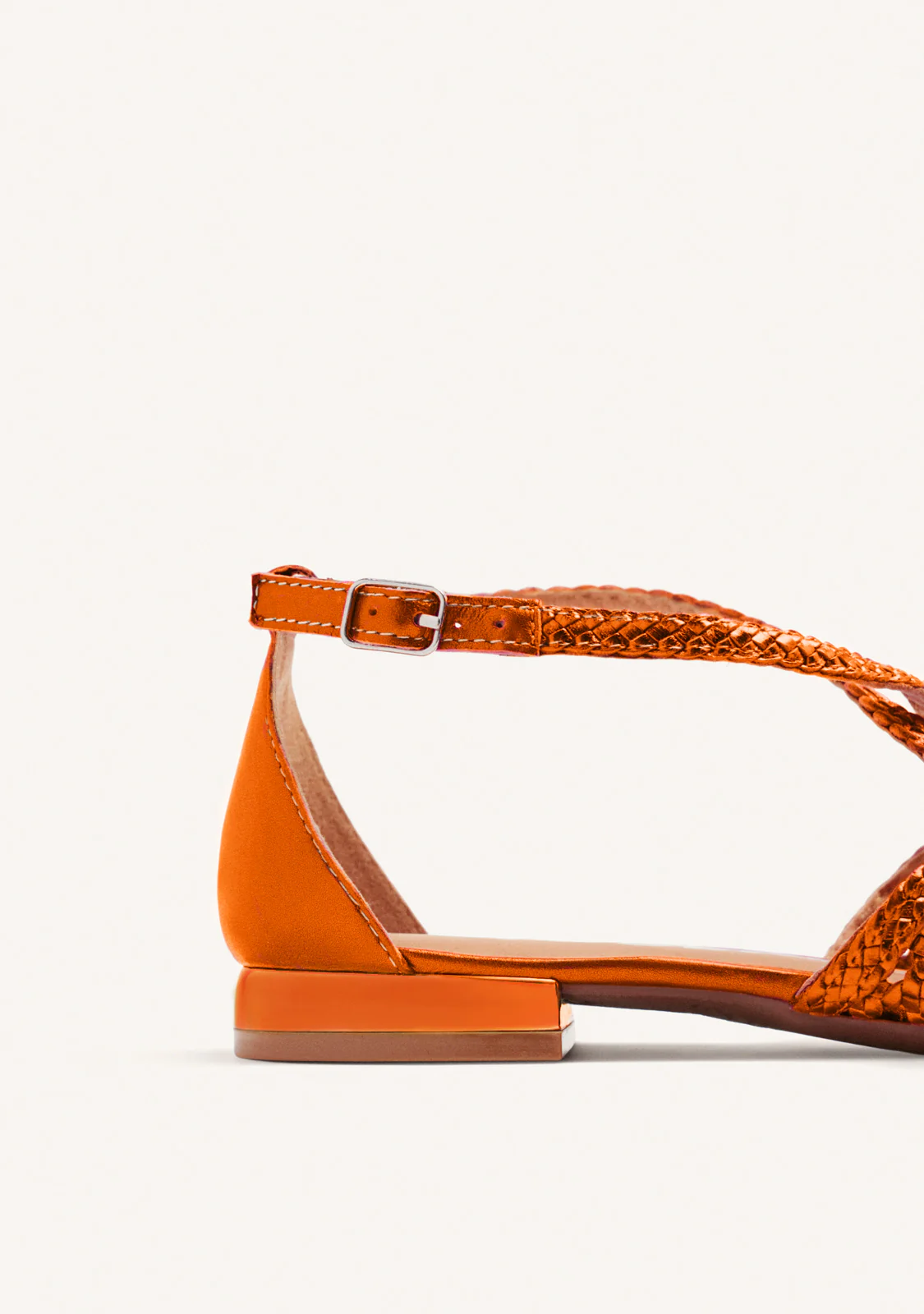 BRAIDED LEATHER BALLET FLATS LESKOVIC - Image 4