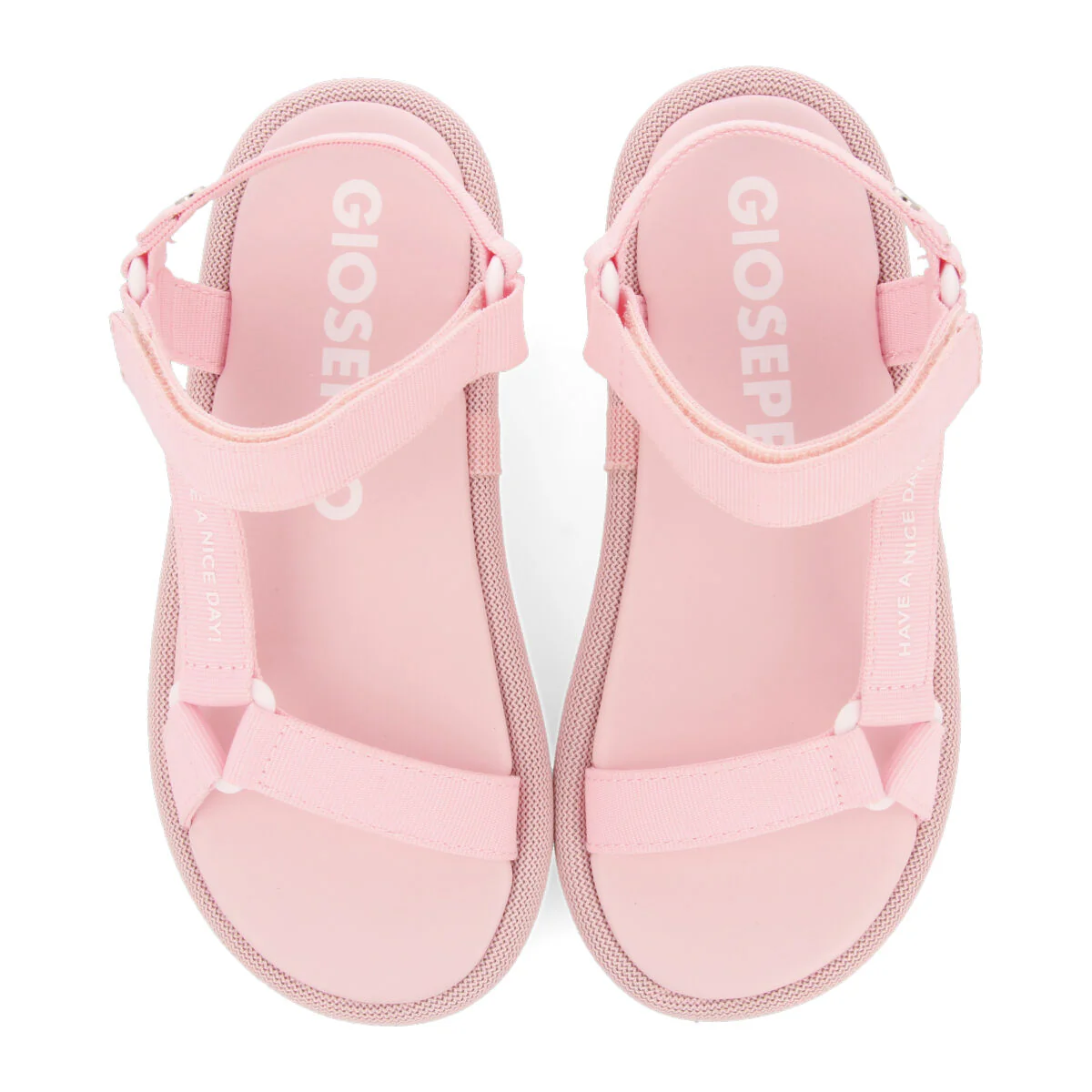 Navirai women's pink sandals with straps and adjustable fastening - Image 3