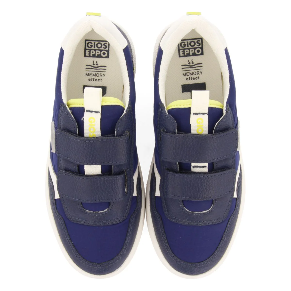 NAVY BLUE RETRO STYLE SNEAKERS WITH COLOR DETAILS FOR GIRLS AND BOYS WELAKA - Image 4