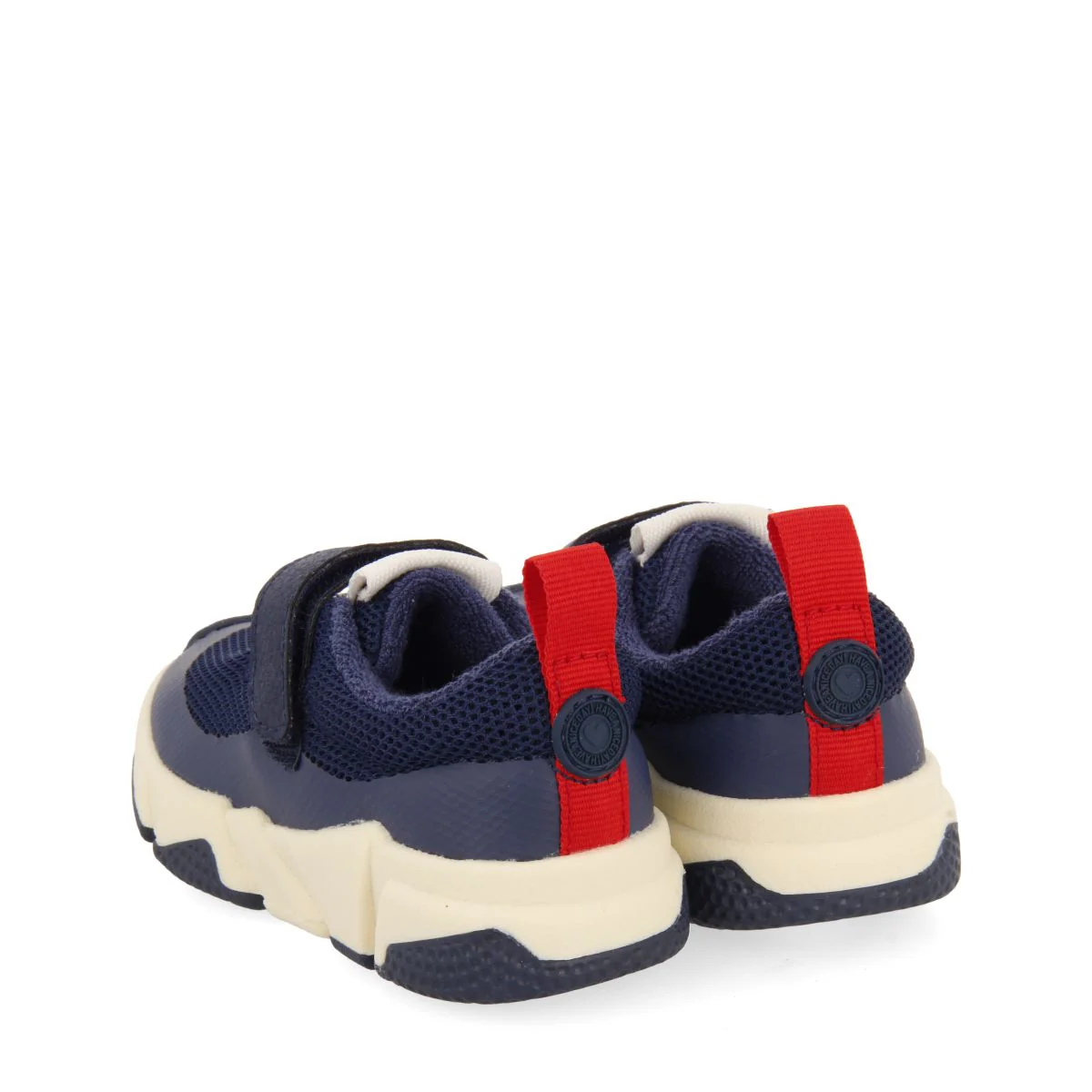 NAVY BLUE SNEAKERS WITH COLOR ACCENTS FOR BABY YULEE - Image 3