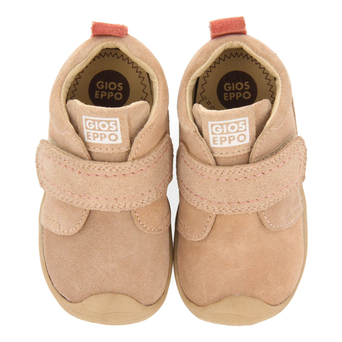 Nethy my first gioseppo babies' pink split-suede ankle boots - Image 3