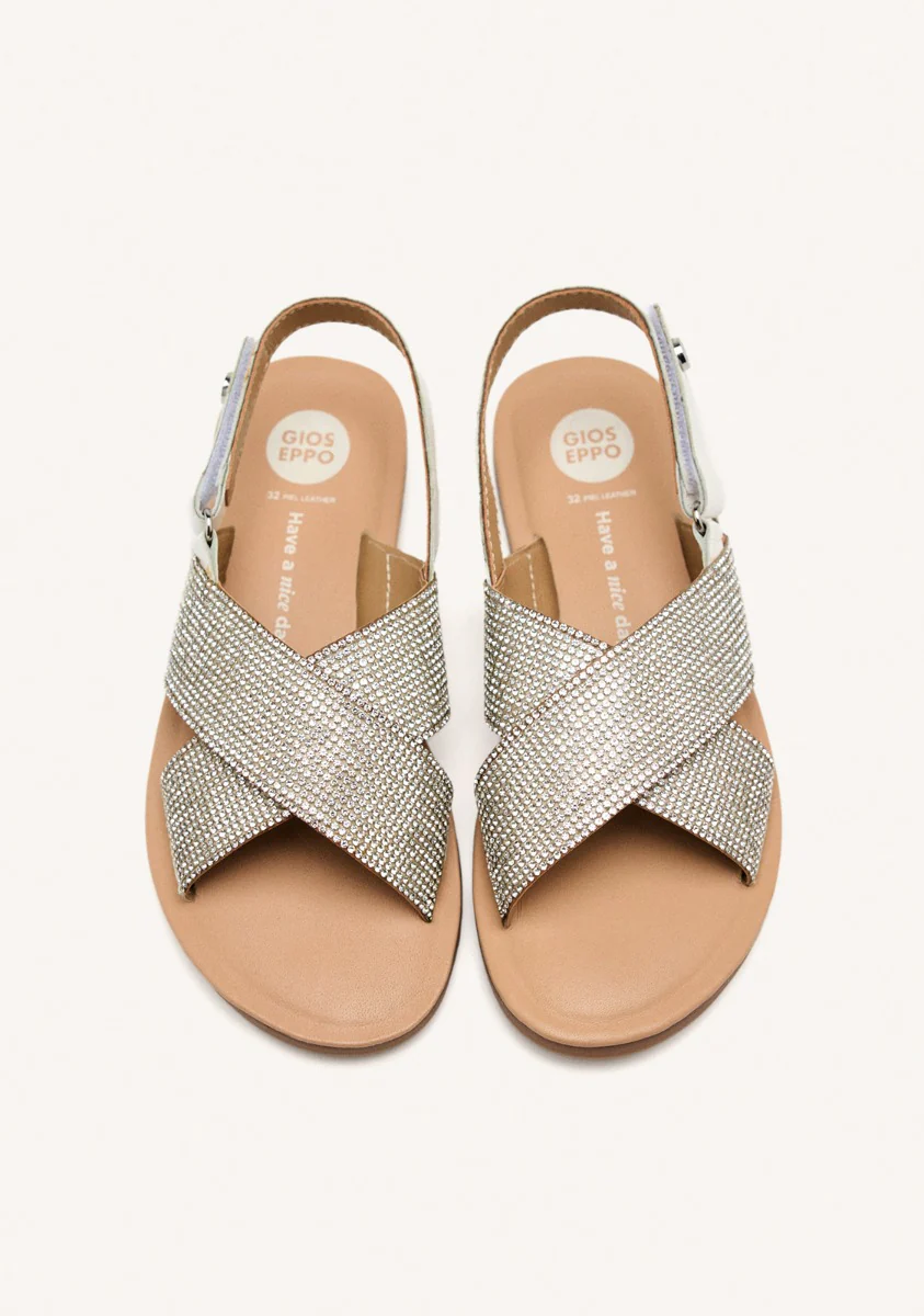 LEATHER SHINE SANDALS ALNA - Image 3